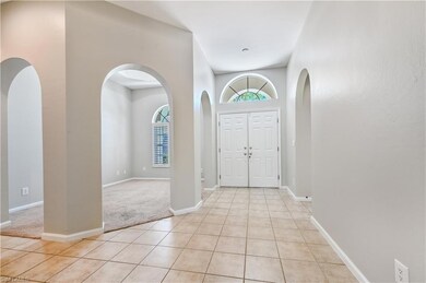 View of tiled entryway