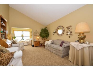 Lots of room on the main level living  area.  Note