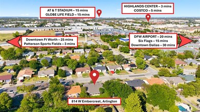 814 W Embercrest Dr, Arlington, TX 76017 - photo 4