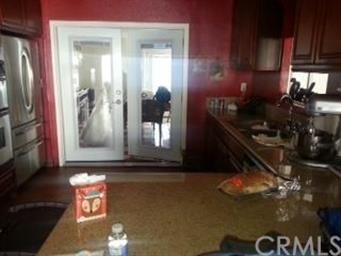 view of kitchen granite counters all upgraded