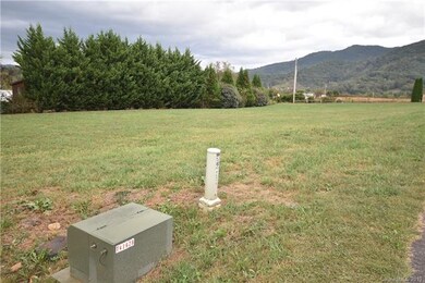 From the upper end of the lot (underground utilities)