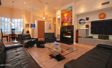 Living Room and Fireplace