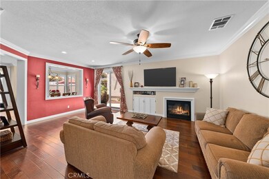 Open floor plan with slider to the extra large patio.