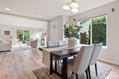 New flooring throughout the main level.