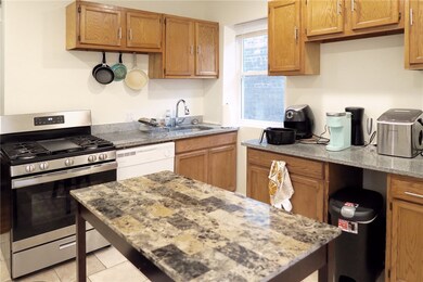 Unit 2 Kitchen:  11x13. 2nd Floor. Gas stove, Dish