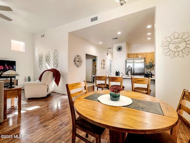 DINING TO GREAT ROOM - KITCHEN
