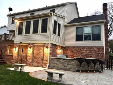 This back yard oasis has been revamped with everyt