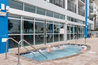 View of pool