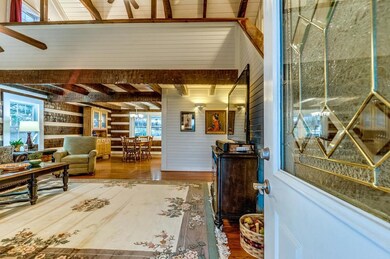 View from the front door