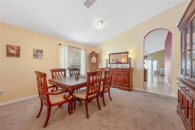 FORMAL DINING SPACE.