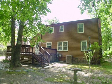 Rear view shows the full dormer and the 16' x 18'