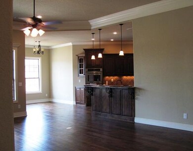 Living Room. Open Floor Plan includes 4 bedrooms,