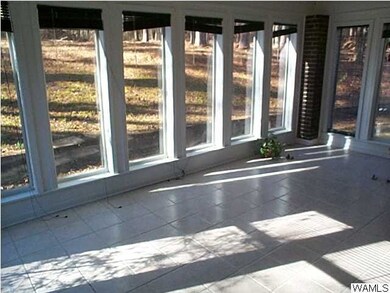 Sunroom off den