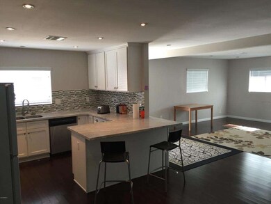 Kitchen and Living Room