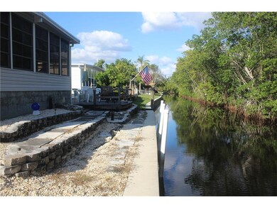 Canal View Concrete Dock