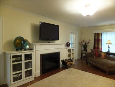 Warm and welcoming living room