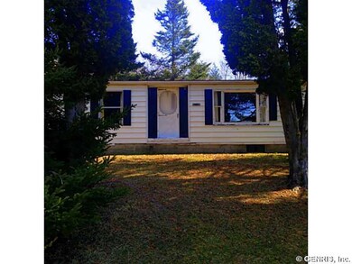 Exterior Front. Double wide on over 2 acres