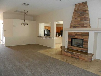 Great Room. Beautiful custom rock fireplace.