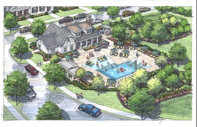 Pool and cabana to be built within the community.