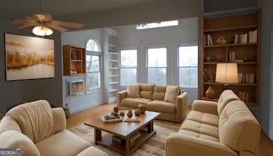 Virtually Staged Living Room
