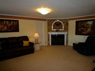 Great Room. The great room is adjacent to the kitc