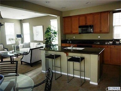 Kitchen and living room