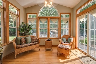 Morning room lets in the sun and has a view of you