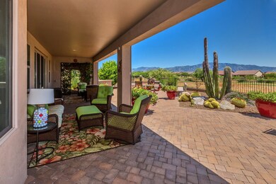 Rear Covered Patio w/Mountain View