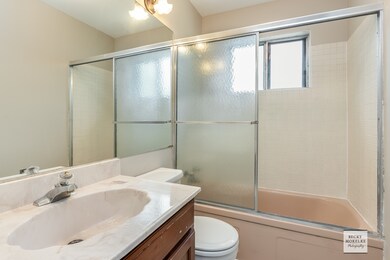 Full bath on the second level.