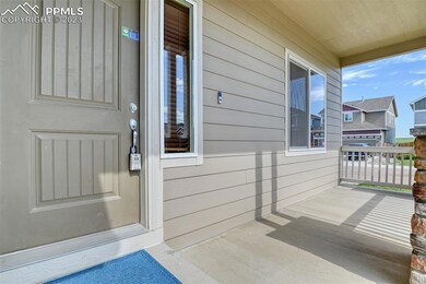 Covered front porch