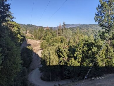 Road looking from above
