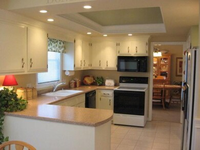 Kitchen. Looking from the dining...