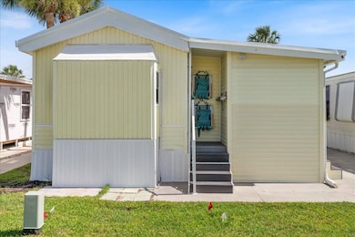 Back door entry with storage
