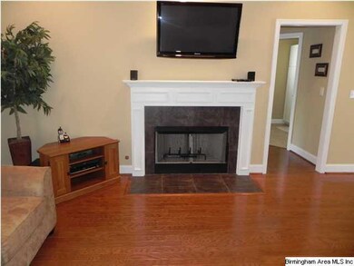 THE FIREPLACE IS WOODBURNING.
