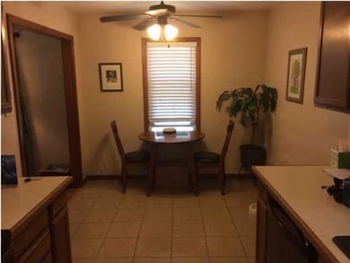 Kitchen facing east