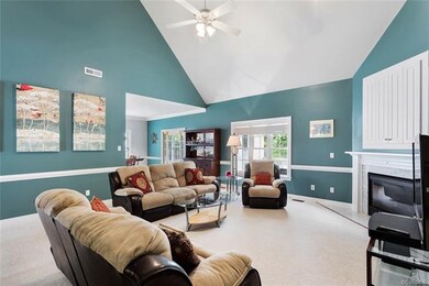 2 story great room has plenty of room.