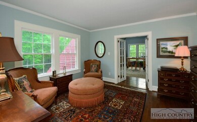Study or Office: Overlooking the rear gardens, thi
