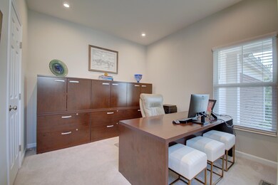 Spacious closet in office