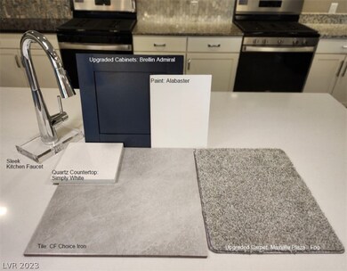 Selected finishes.