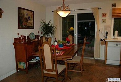 Dining off of kitchen