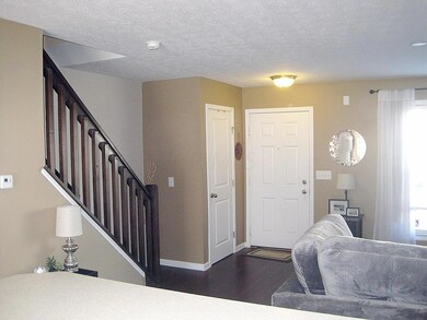 wooden banister