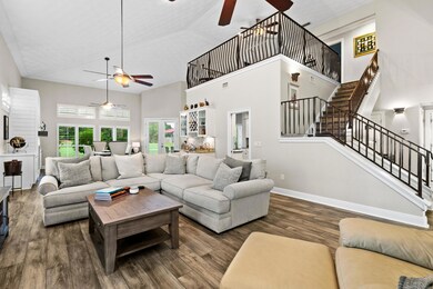 Soaring ceilings