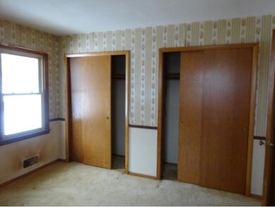 Owners bedroom with double closets.