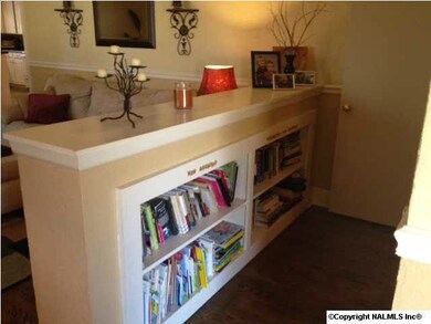 Living room built-ins