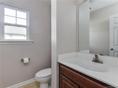 Half Bath behind kitchen on main level