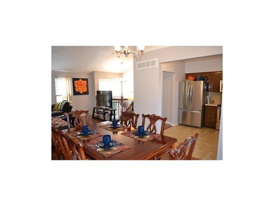 Vaulted ceilings and open floor plan!