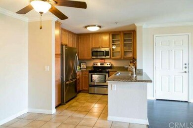 Updated kitchen with stainless steel appliances.  