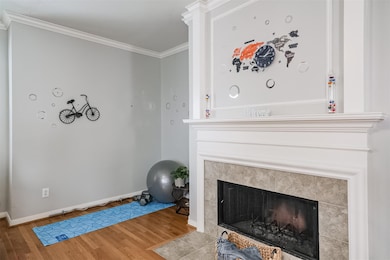 Living Room w/ fireplace
