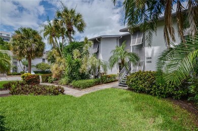 Exterior garden and entry walk way.