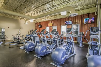 More equipment at the fitness center